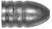 bullets, .58 caliber, Minie, Springfield .575", Lyman 575-213, 510 grain, pure lead, hollow base, per 25